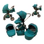 Carucior 3 in 1 LS Trio F6T Green 3 piese