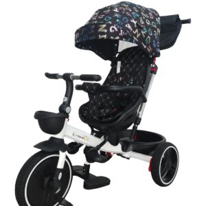 Tricicleta copii COOL Trike Alfabet , pozitii somn, roti de silicon