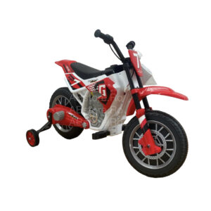 Motocicleta Electrica Cross Red 2 motoare, 12v, Sunete, Lumini