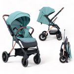 Carucior copii Kidilo All Terrain Special BLUE Mâner Reversibil