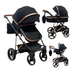 Carucior 3 in 1 Kidillo New Black