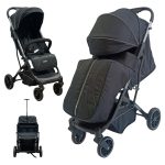 Carucior sport tip troller cu husa picioare Kidilo Negru K2F