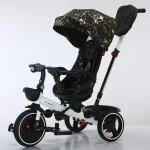 Tricicleta copii COOL Trike Gold, pozitii somn, roti de silicon 01